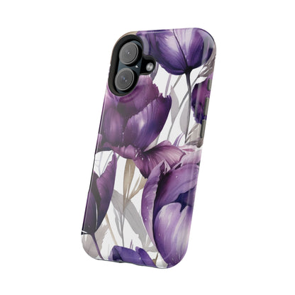 Magnetic Phone Case (Watercolor Flower)