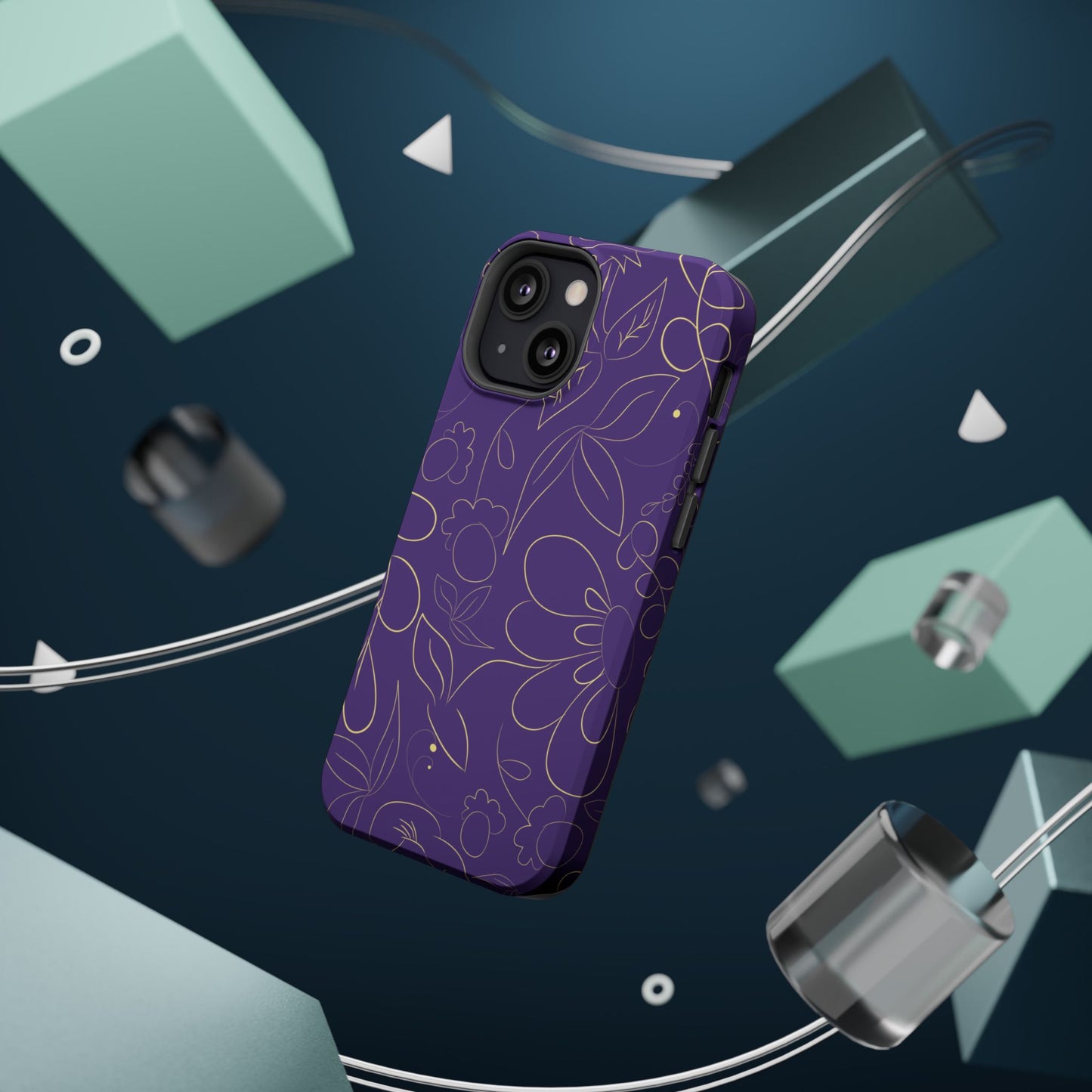 Magnetic Phone Case (Lux Floral)