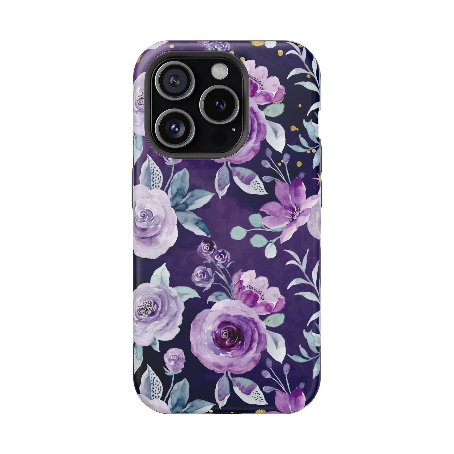 Magnetic Phone Case (Classic Floral *Special Purple Edition*)