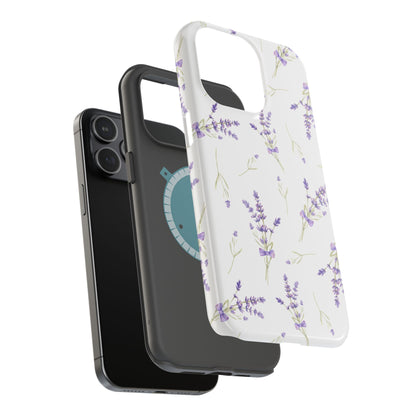 Magnetic Phone Case (Purple Lavender)