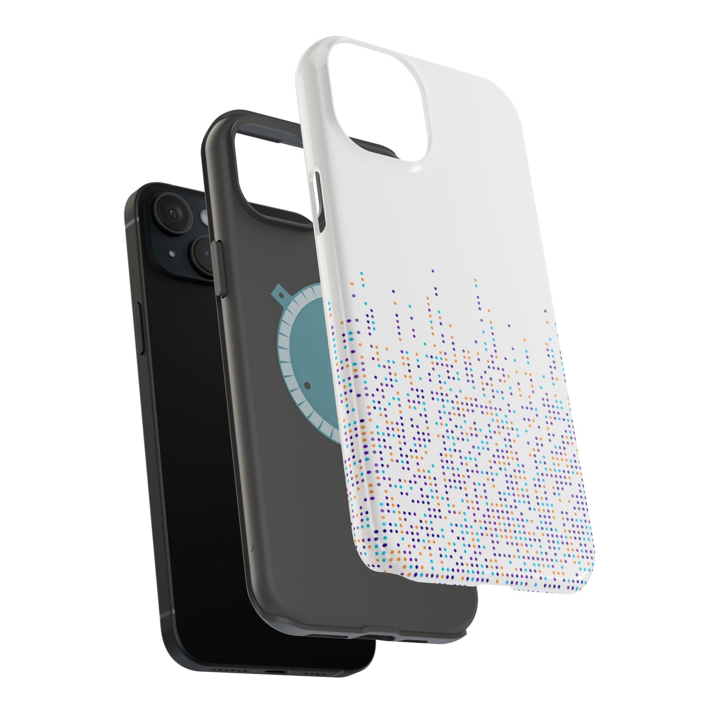 Magnetic Phone Case (Digital Dots)