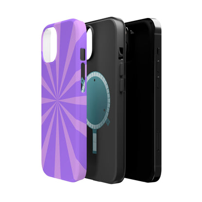 Magnetic Phone Case (Purple Star)