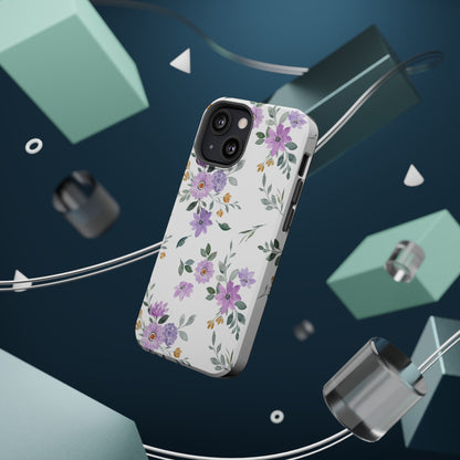 Magnetic Phone Case (Floral Pattern)