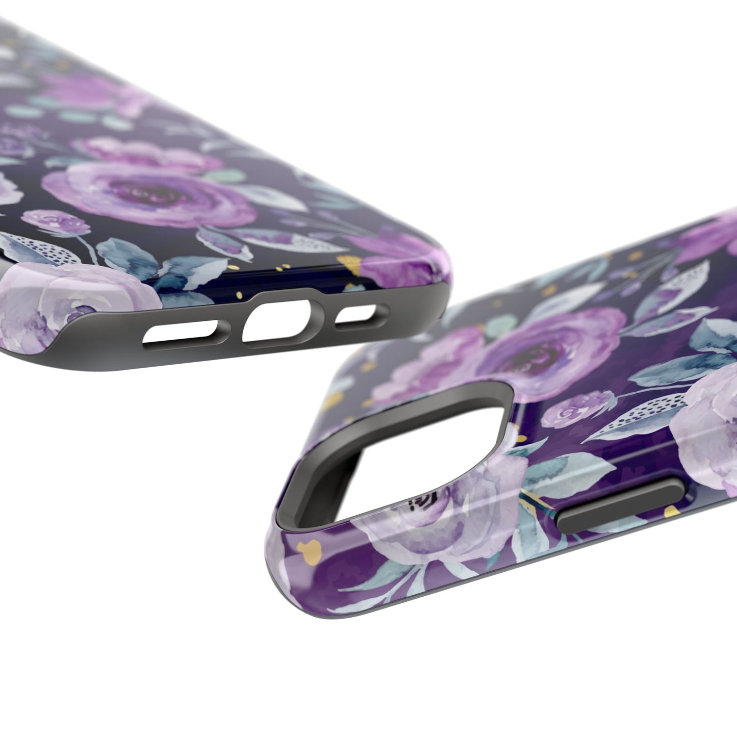 Magnetic Phone Case (Classic Floral *Special Purple Edition*)