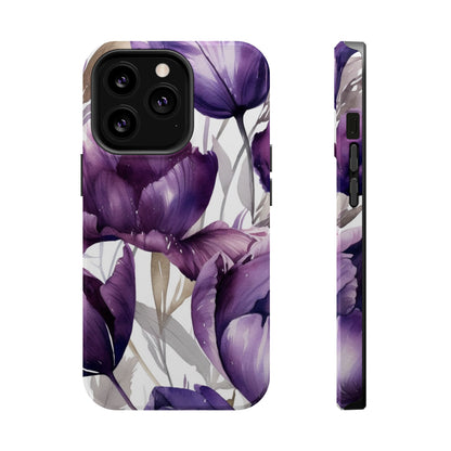 Magnetic Phone Case (Watercolor Flower)