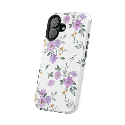 Magnetic Phone Case (Floral Pattern)