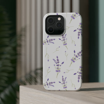 Magnetic Phone Case (Purple Lavender)