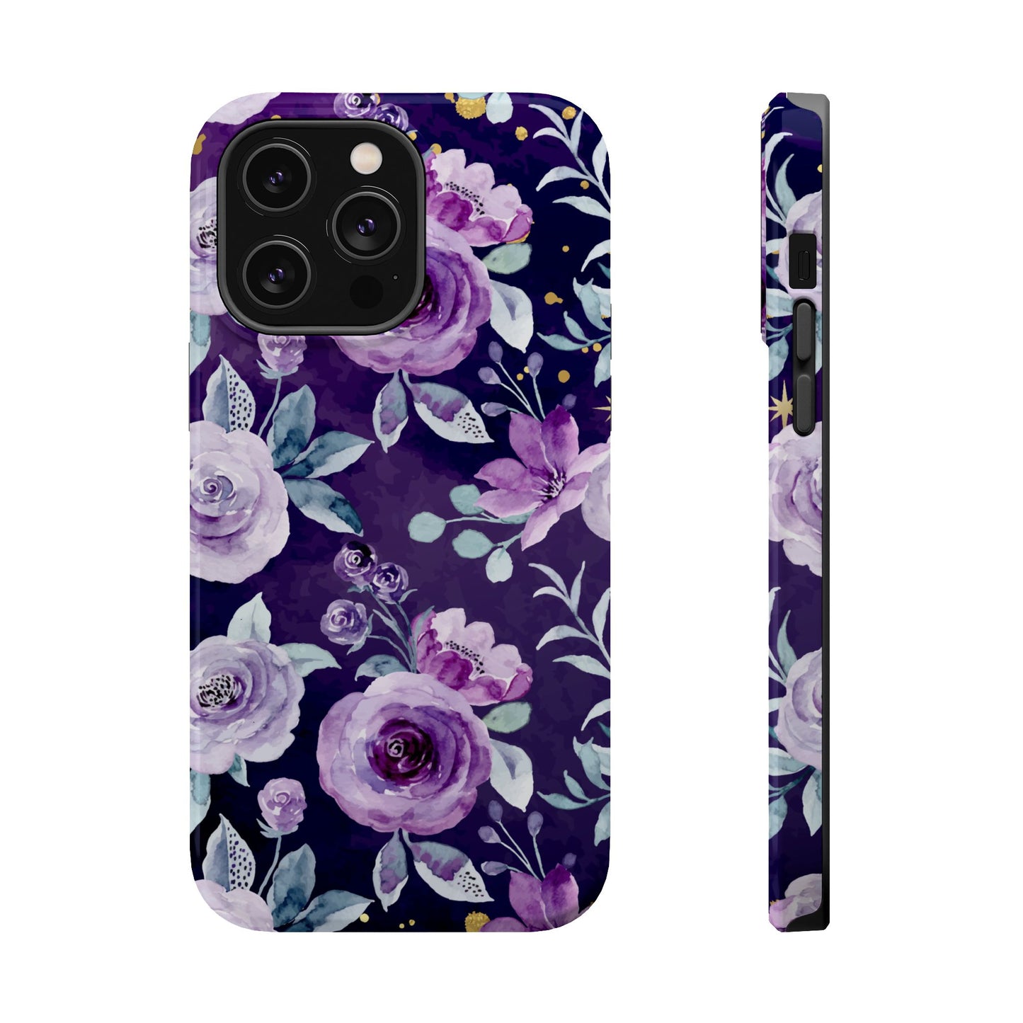 Magnetic Phone Case (Classic Floral *Special Purple Edition*)