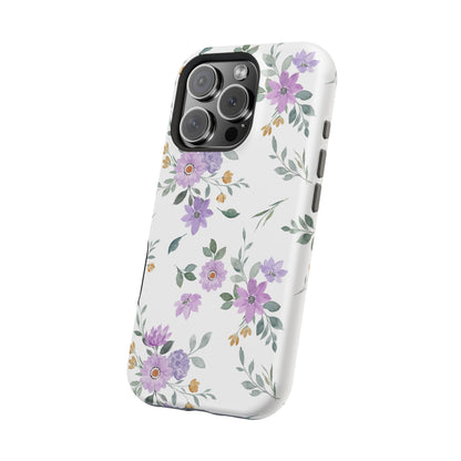 Magnetic Phone Case (Floral Pattern)