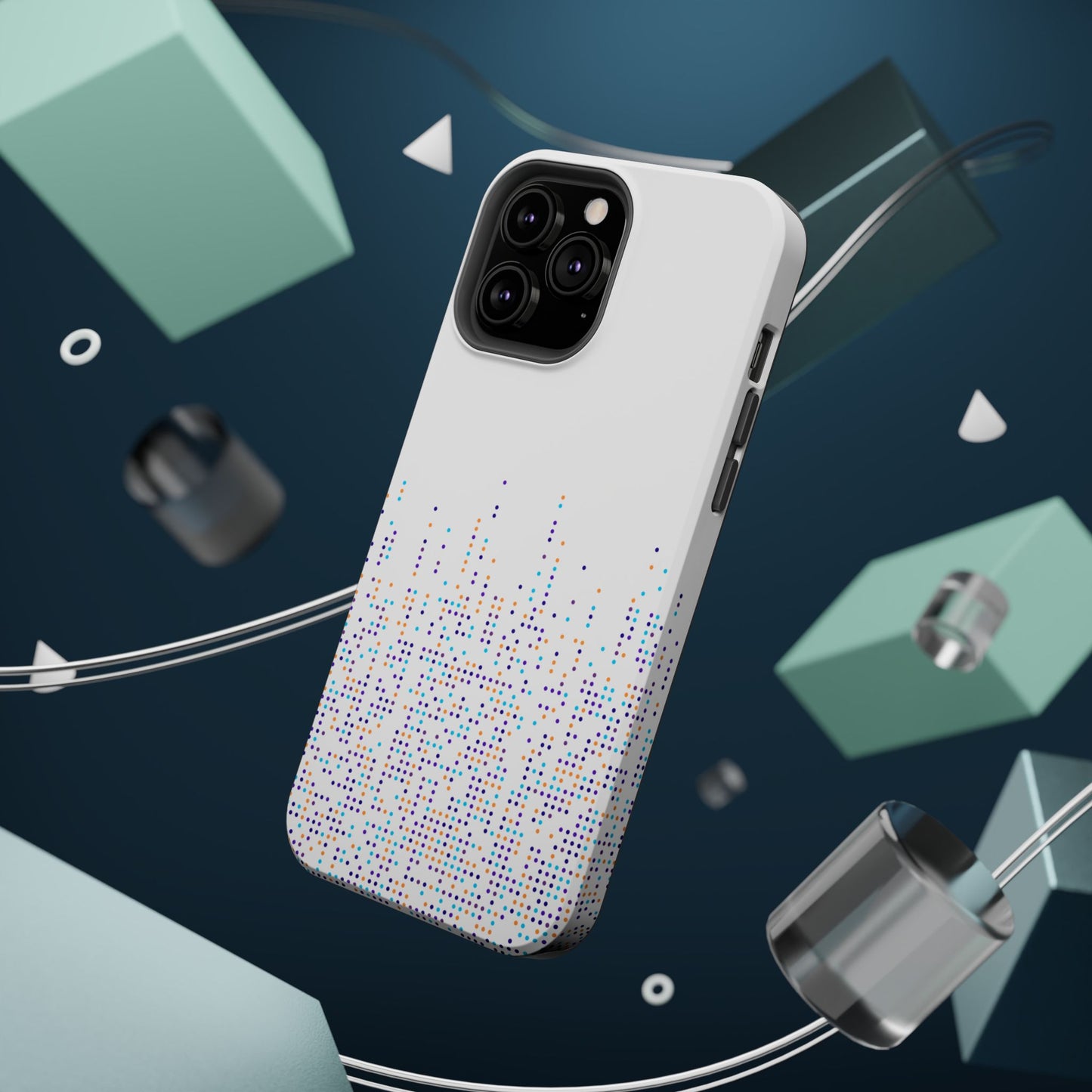 Magnetic Phone Case (Digital Dots)