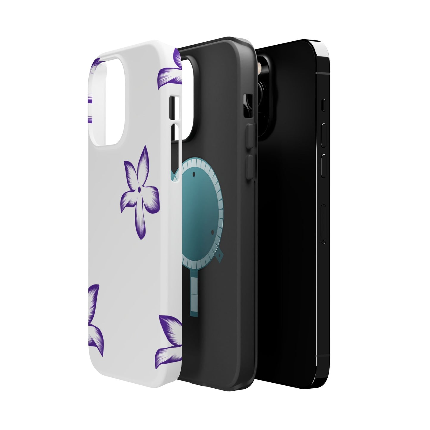 Magnetic Phone Case (Abstract Flower)