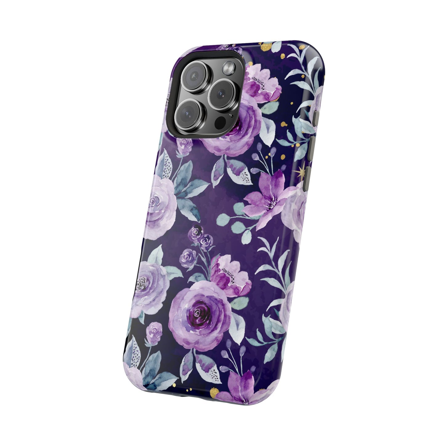 Magnetic Phone Case (Classic Floral *Special Purple Edition*)