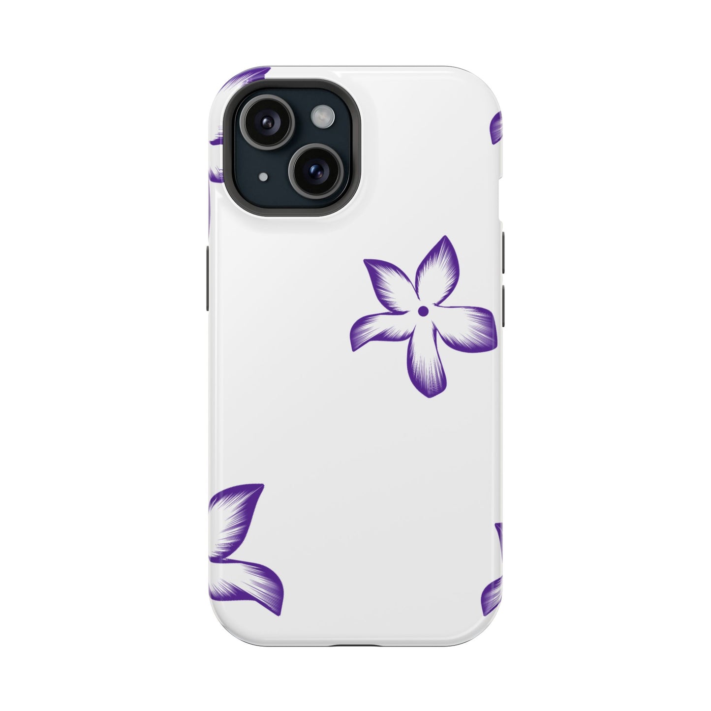 Magnetic Phone Case (Abstract Flower)