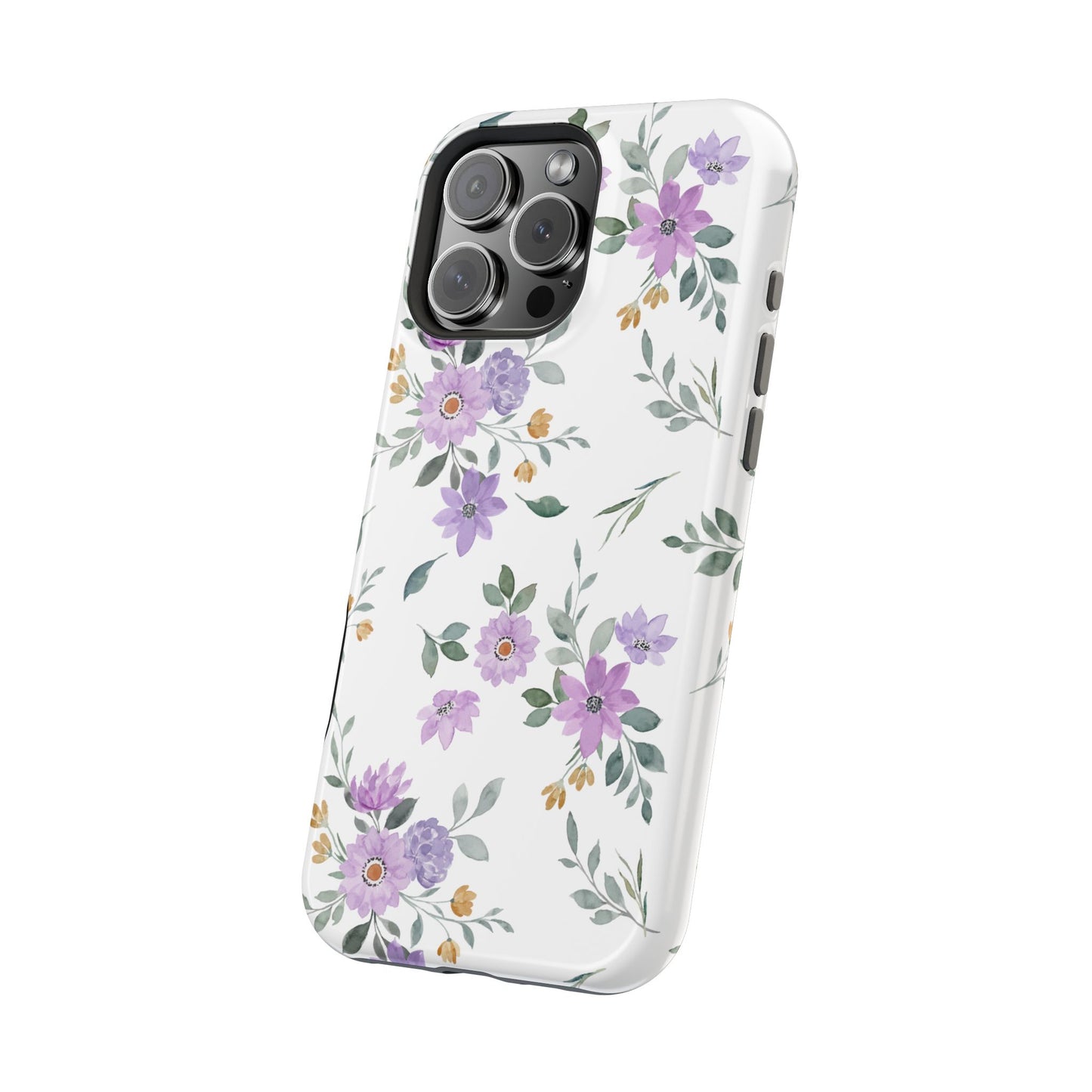 Magnetic Phone Case (Floral Pattern)