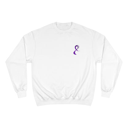 Women's Champion Sweatshirt (Purple Ribbon)