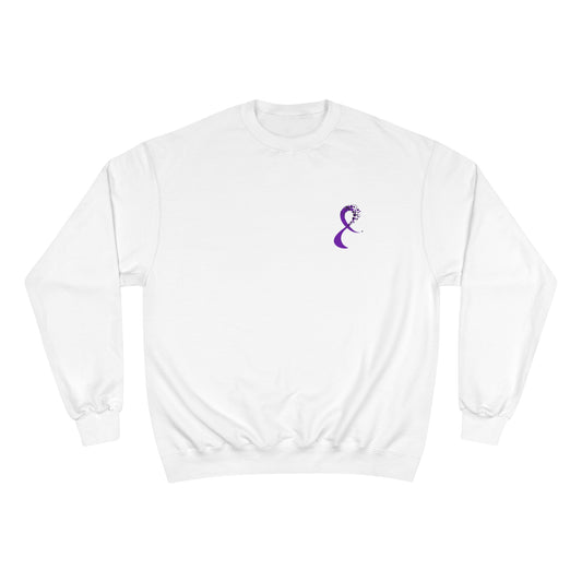 Women's Champion Sweatshirt (Purple Ribbon)