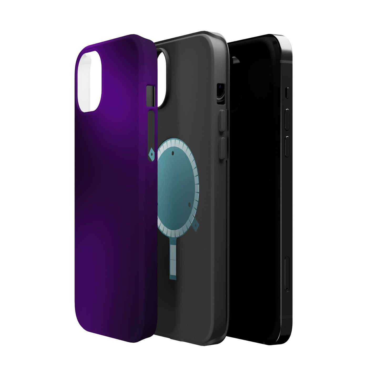 Magnetic Phone Case (Purple Gradient)