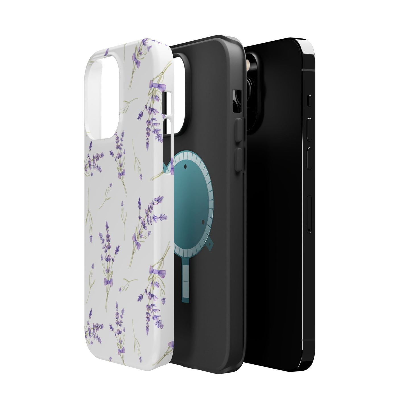 Magnetic Phone Case (Purple Lavender)