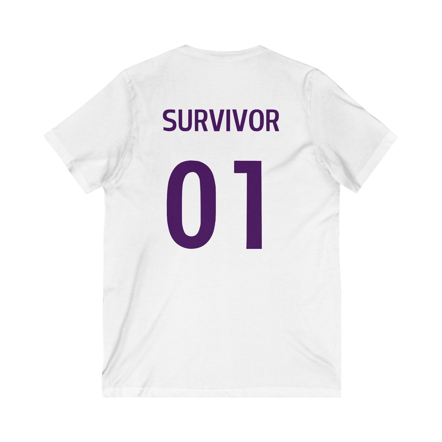 Women's V-Neck Tee (Survivor Jersey)