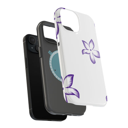 Magnetic Phone Case (Abstract Flower)