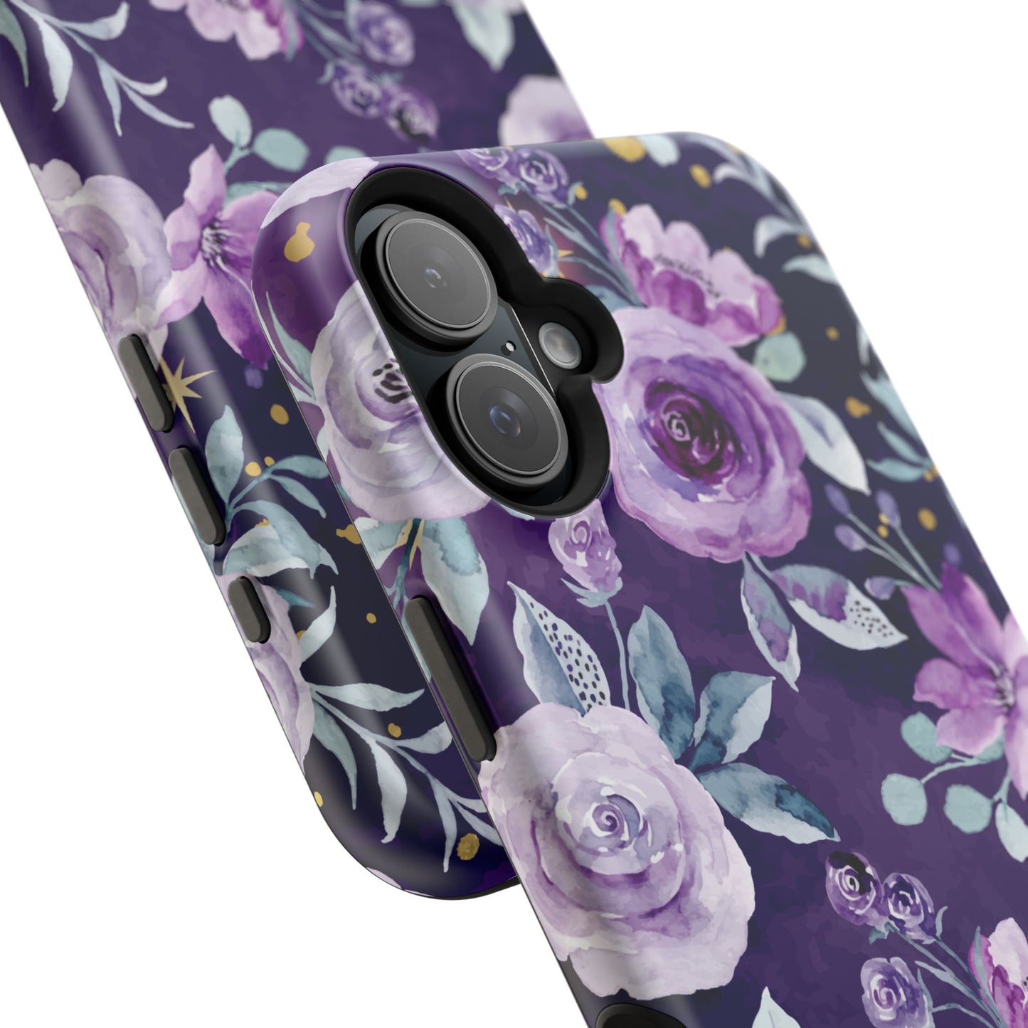 Magnetic Phone Case (Classic Floral *Special Purple Edition*)