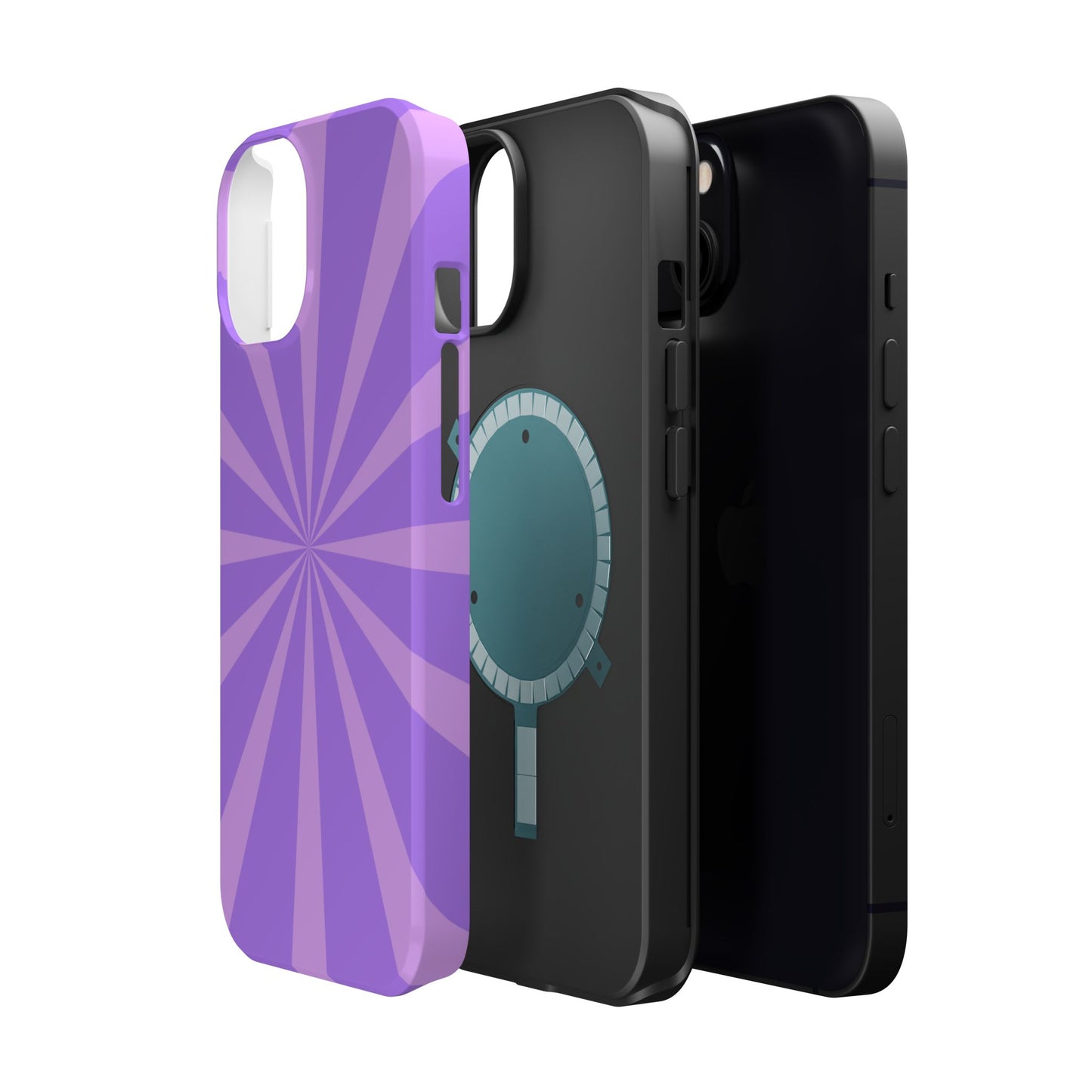 Magnetic Phone Case (Purple Star)